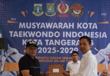 Ini Kata Roy Marjuk, Ketum Terpilih Ingin Miliki Museum Taekwondo Di Kota Tangerang