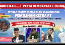 Perumahan Kemang Asri Akan Mempunyai Sosok Pemimpin RT Yang Baru Dan Siap Membawa Perubahan
