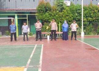 Kasat Binmas Polres Tangerang Selatan Gelar Kegiatan Pencegahan Tawuran Antar Pelajar ( CETAR ) di SMKN 1 Tangerang Selatan