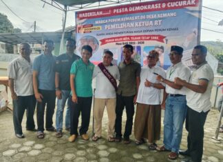 Pemilihan Ketua Rukun Tetangga ( RT ) 06 RW 01 Perumahan Kemang Asri Desa Kemang Layaknya Pemilihan Legislatif