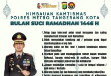 Polisi: Ramadhan 2025, SOTR Hingga Petasan Dilarang di Tangerang