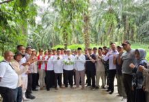 Pemdes Kemang Gelar Acara Peresmian Pembukaan Jalan Desa dan Tasyakuran