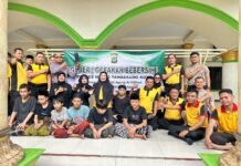 Libatkan Personel Gabungan, Polres Metro Tangerang Gerakan Bersih Masjid dan Musholla Jelang Ramadhan