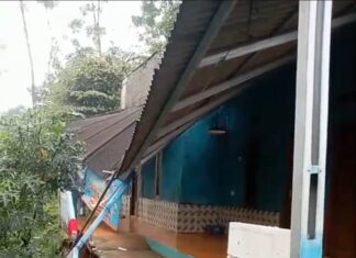 Bhabinkamtibams Desa Hambalang Wilayah Hukum Polsek Citeureup Cepat Tanggap Adanya Laporan Musibah Bencana Alam