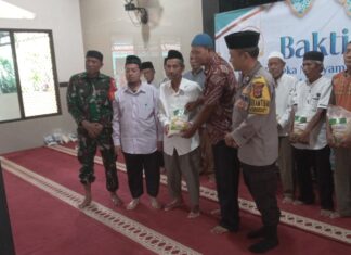 Sinergitas TNI Polri Wilayah Hukum Polsek Dramaga Giat Cooling Sistem Hadiri Giat Baksos PTW Imam Syafi’i