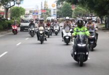 Antisipasi Kerawanan di Jam Sibuk Jelang Berbuka Puasa, Kapolres Metro Tangerang Kota Patroli Bermotor
