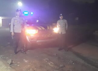 Antisipasi Sahur On The Road, Polsek Cibungbulang Patroli Gabungan TNI Polri Satpol PP Sisir Lokasi Diduga Sebagai Tempat Balab Liar Dan Rawan Aksi Tawuran