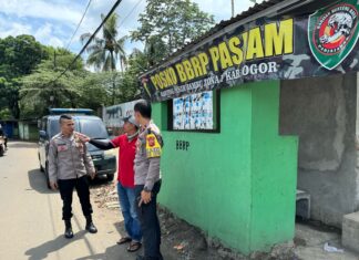 Kegiatan Mitigasi ancaman Premanisme Pembinaan dan Pemberdayaan anggota ormas Barisan Benteng Raya Pajajaran oleh Sat Binmas Polres Bogor