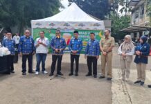 Polsek Citeureup Monitoring Kunjungan Kerja Wakil Bupati Kab Bogor Diwilayah Hukum Polsek Citeruep