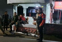 Polsek Ciampea Bersinergi TNI Dan Bintram Pol PP Giat Cooling Sistem Monitoring Kontrol Siskamling Cipta Kondusifitas Cegah Gangguan Kriminalitas