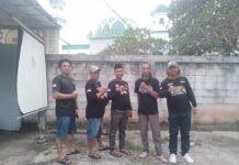 Ramadhan penuh kepedulian: BPPKB ranting Citayem berbagi 1500 takjil Buat Pengguna Jalan.