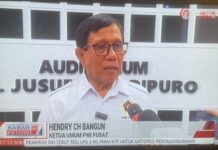 Ketua Umum PWI Pusat Hendry Ch Bangun Siap Lawan Informasi Menyesatkan di Sidang Dewan Pers