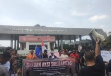 Wartawan Tangerang Gelar Aksi Kecam Tindak Kekerasan kepada Wartawan di Semarang
