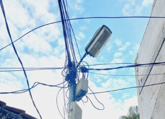 Box WiFi Terpasang di Tiang PJU Wilayah Batuceper. Lemahnya Penegakan Dan Pengawasan