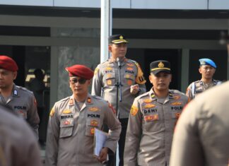 Memastikan Wilayah Kabupaten Bogor Kondusif Kapolres Bogor Pimpin Apel Kesiapan Personel Jelang Hari Buruh