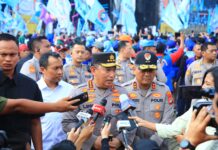 Kapolri Pastikan Kawal hingga Tuntas Hari Buruh di Monas yang Dihadiri Presiden