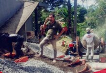Diduga Proyek Siluman, Betonisasi Jalan Lingkungan Desa Palasari Patut Dipertanyakan