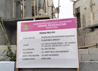 CV.HANYTECH JAYA MAKMUR Diduga kuat Kurangi Volume saat mengerjakan proyek halaman puskesmas binong