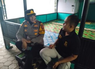 Kapolsek Dramaga Sambang Pelaku Usaha Rumahan Beri Himbauan Kamtibmas Ajak Jaga Kondusifitas Cegah Gangguan Kamtibmas
