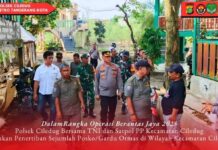 Operasi Gabungan Tertibkan Posko Ormas Tak Berizin di Ciledug