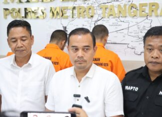 Satresnarkoba Polres Metro Tangerang Tangkap 2 Pengedar Ganja Modus Sistem Tempel
