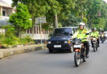 Wujudkan Rasa Aman, Kapolres Bogor dan Jajaran Gelar Patroli Bermotor Berantas Premanisme