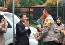 Peringati Isa Almasih Kapolres Bogor Pimpin Langsung Pengamanan Gereja
