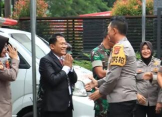 Peringati Isa Almasih Kapolres Bogor Pimpin Langsung Pengamanan Gereja