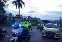 Pantau Arus Libur Panjang, Kapolres Bogor AKBP Rio Wahyu Anggoro, S.H., S.I.K., M.H. Tinjau Langsung Pospol Gadog Jalur Puncak