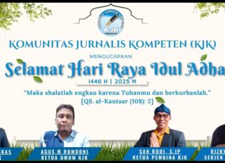 Ketua Umum KJK dan Jajaran Ucapkan Selamat Hari Raya Idul Adha 1446 H / 2025 M