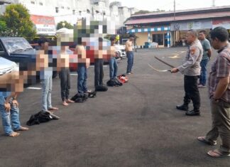 Cipta Kondisi, Patroli Polisi Amankan Belasan Remaja Diduga Hendak Tawuran di Tangeran