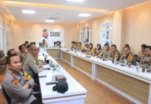 Kapolres Bogor Pimpin Anev Ketahanan Pangan Secara Virtual