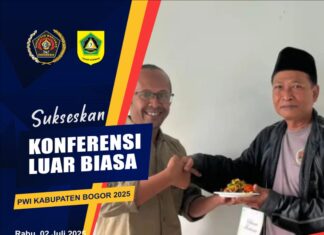 PWI Kabupaten Bogor Siap Gelar Konferensi Luar Biasa di Sentul