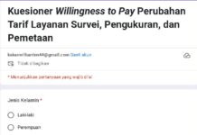 Catat, Hari ini BPN se-Indonesia akan Menyelenggarakan Survei _Willingness to Pay_ Layanan Survei dan Pengukuran