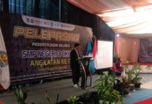 Pelepasan Siswa SMP Negeri 3 Cikupa Angkatan ke-17 Berlangsung Meriah dan Penuh Haru