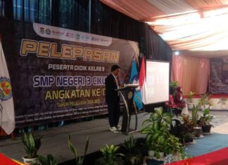 Pelepasan Siswa SMP Negeri 3 Cikupa Angkatan ke-17 Berlangsung Meriah dan Penuh Haru