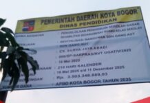 Diduga Adanya Praktik Kotor Jual Beli Bendera Pada Proyek Revitalisasi SDN Gang Aut Dipertanyakan