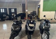 Patroli Dini Hari, Sat Samapta Polres Bogor Bubarkan Geng Motor dan Amankan Barang Bukti