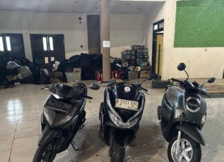 Patroli Dini Hari, Sat Samapta Polres Bogor Bubarkan Geng Motor dan Amankan Barang Bukti