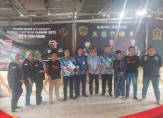 Kesbangpol Kota Tangerang Sambangi DPC PPBNI Satria Banten untuk Verifikasi Kepengurusan