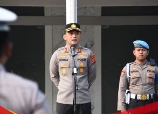 Kapolres Bogor Pimpin Apel Pagi, Tegaskan Pentingnya Disiplin dan Profesionalisme Personel