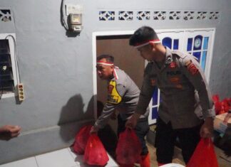 Polres Bogor Salurkan Bantuan dan Layanan Kesehatan bagi Korban Banjir di Ranca Bungur