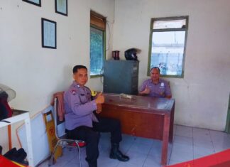 Pererat Kemitraan Bhabinkamtibmas Polsek Leuwiliang Sambangi PT. BAI disibanteng