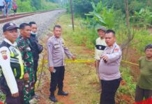 Lansia Tewas Tertabrak Kereta di Cijeungjing, Polsek Ciamis Sigap Lakukan Penanganan
