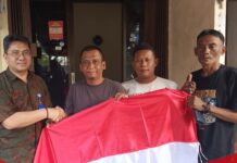 Bangun Kolaborasi, PERUMDA Tirta Benteng Serahkan Bendera ke KJK Tangerang Raya