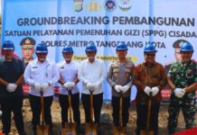 Polres Metro Tangerang Kota Resmikan SPPG, Wujud Nyata Polri Dukung Pemenuhan Gizi Nasional