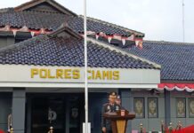 Polres Ciamis Gelar Upacara HUT ke-80 RI, Teguhkan Semangat Kebangsaan
