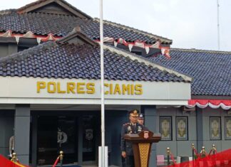 Polres Ciamis Gelar Upacara HUT ke-80 RI, Teguhkan Semangat Kebangsaan