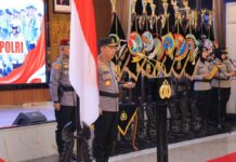 Kapolri Lantik Sejumlah PJU Mabes Polri dan Kapolda Baru