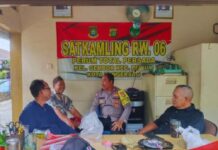 Dekatkan Polisi dan Masyarakat, AIPTU Purniawan Gelar Ngopi Bareng di Kelurahan Gembor